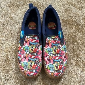 Men’s SpongeBob slip-on shoes